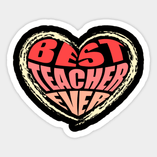 Best tescher ever, best homeschool teacher ever cool - gift Sticker